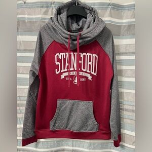 Stanford University Cardinal Pullover Turtleneck Hoodie